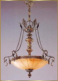 Alabaster Chandeliers Model: RL 1202-53